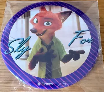 디즈니 주토피아 닉 스탠드 포함 캔뱃지 100mm