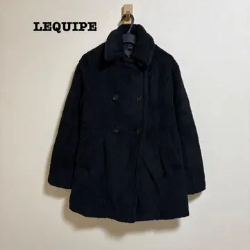 레킵 보아 코트 블랙 38