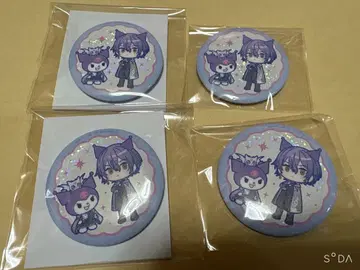 니지산지 산리오 콜라보 캔뱃지 코야나기 로우