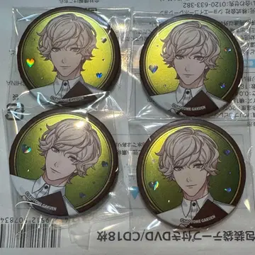 우타프리 스이파라 캔뱃지 아마쿠사 시온 4점