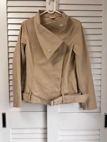 자켓 라이더스 비대칭 면 MAITRESSE 테일러드