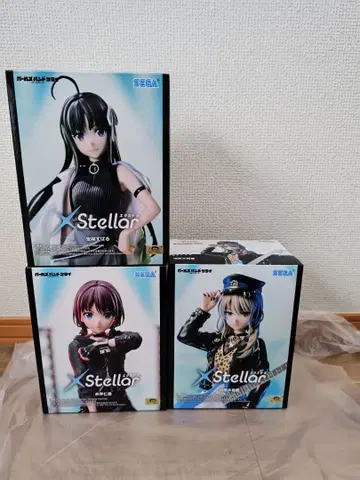 걸즈밴드클라이 XStellar 프라이스 피규어 3종 세트 미개봉