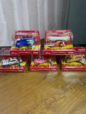 [ 미개봉 ] 디즈니 토미카 TOMY 토미카 에디션 6종 세트 2003