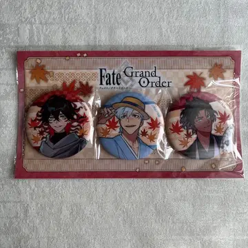 Fate FGO 캔뱃지 세트 단테 퍼시벌 바솔로뮤 교토마후