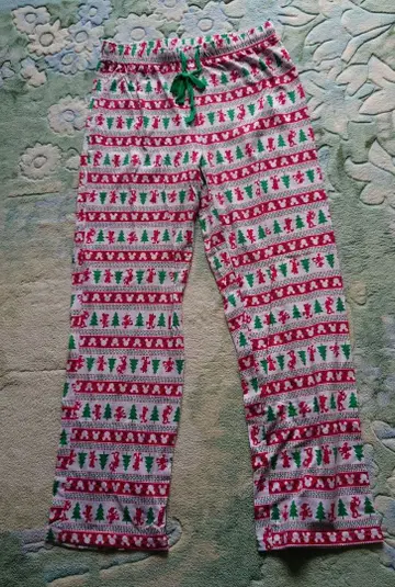 디즈니 스토어제 크리스마스 패턴 룸웨어