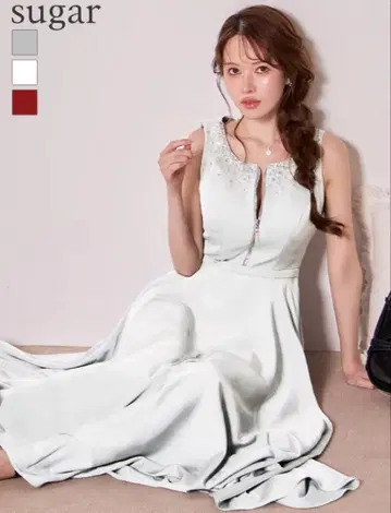 [ JEAN MACLEAN ] 플레어 롱 드레스