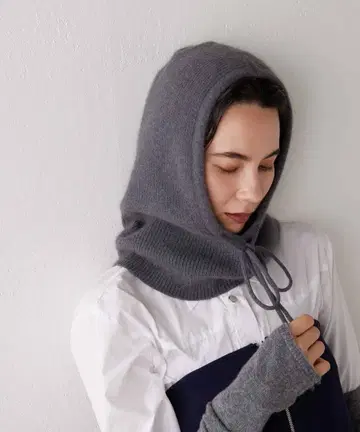 Whim Gazette 발라클라바 차콜 그레이