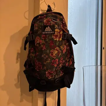 [그레고리] 올데이 백팩 정원 태피스트리 꽃무늬