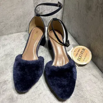 [ 중고품 ] CLOSSH 펌프스 23.5 ( M 사이즈 ) 네이비