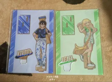 소드 아트 온라인 아크릴 스탠드 세트 페인트 스타일 Ver