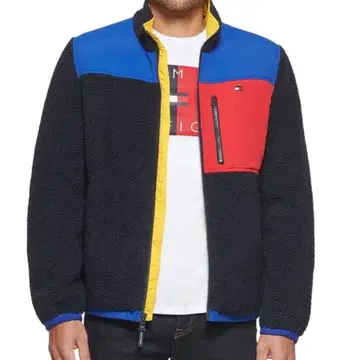 [ M ] TOMMY 타미힐피거 쉘파 플리스 보아 자켓