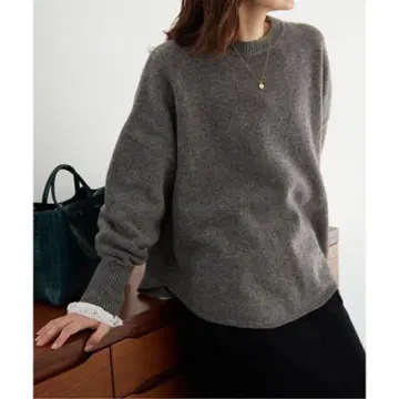 슬로브 이에나 파인 니트 풀오버