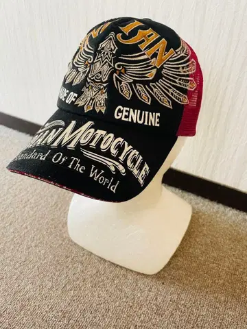 인디언 모터사이클 야구 모자