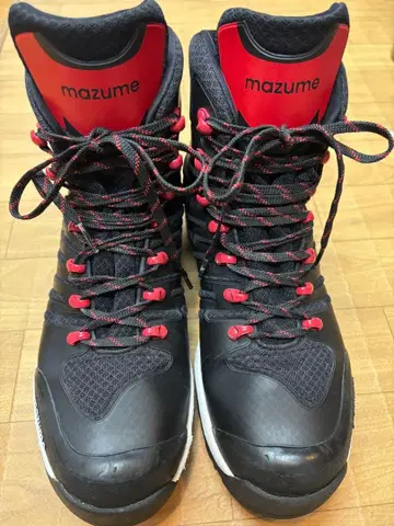 mazume 스파이크 낚시용 신발 블랙/빨간색 27cm ( LL )