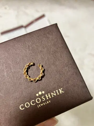 COCOSHNIK 골드 이어커프 10K