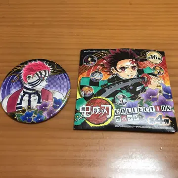 귀멸의 칼날 컬렉션 캔뱃지 아카자