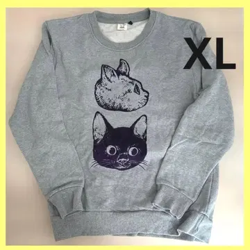 히구치 유코 트레이닝복 맨투맨 XL 기묘한 동물 숲 대만 전시회 그레이