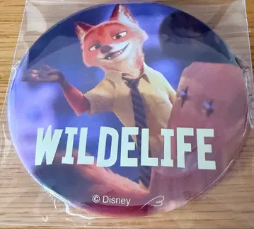 레어 디즈니 주토피아 닉 스탠드 부착 캔뱃지 100mm