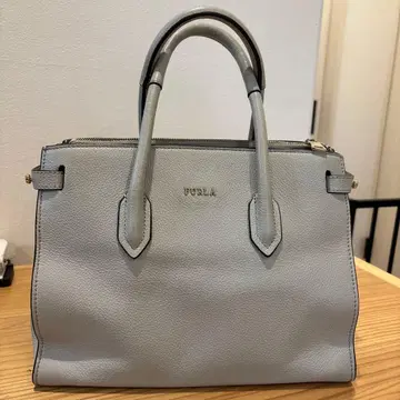 FURLA 라이트 그레이 핸드백 숄더백