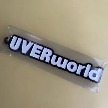 UVERworld 아크릴 블록 키링 클리어 블랙
