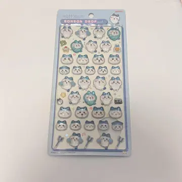 치이카와 (먼작귀) 하치와레 모자 꽁지 드롭 씰