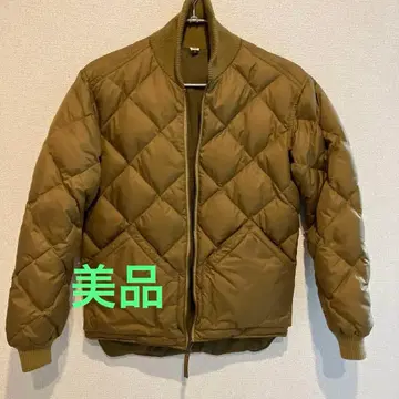 올리브 그린 다운 자켓 XS 리버서블(M)?