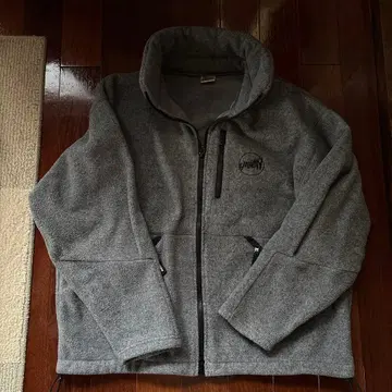 HOLIDAY 풀 집업 플리스 자켓 그레이