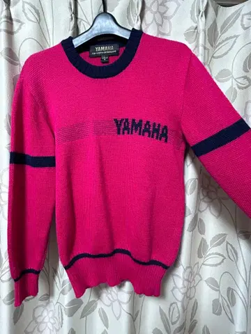 YAMAHA 핑크 스웨터 M