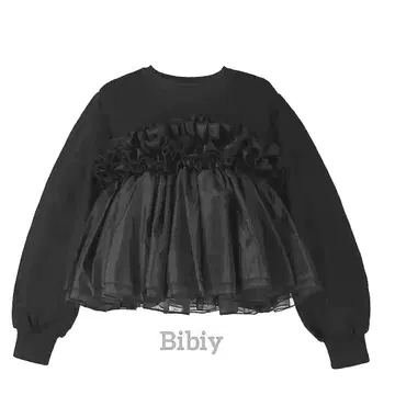 Bibiy ANGELICA SWEATSHIRT bibiy black