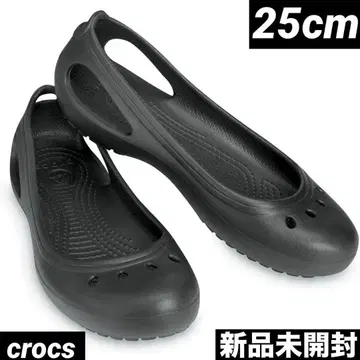 [ 미개봉 새상품 ] crocs kadee 샌들 블랙 25cm