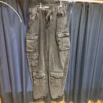 ZARA 그레이 와이드 데님 우루마 구매품