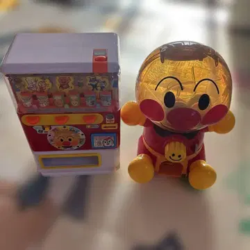 호빵맨 가챠가챠 자판기 완구 세트