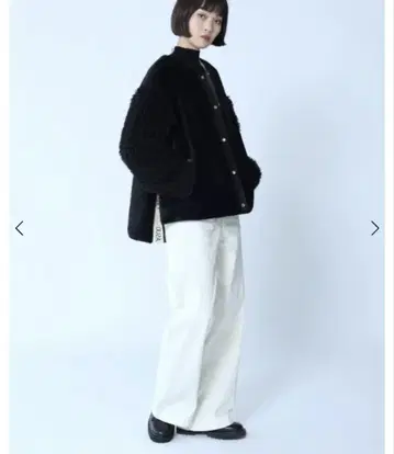 LASUD 슬릿 로고 보아 블루종