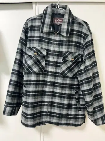 플란넬 셔츠 자켓