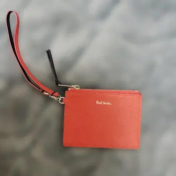 [새상품 박스 포함] Paul Smith 패스 케이스 오렌지 블랙