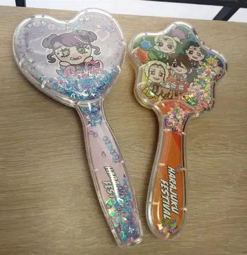 하라주쿠 페스티벌 샤카샤카 헤어 브러쉬 2종 세트