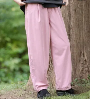 EKAL YURI YOSUMI 하이크 코듀로이 트라우저