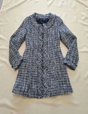 b.r.u.s.h. 러쉬 롱 트위드 자켓 코트 M 겨울용