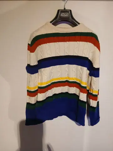 vandori 컬러풀 케이블 니트