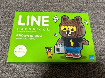 LINE nanoblock BROWN (B-BOY)
