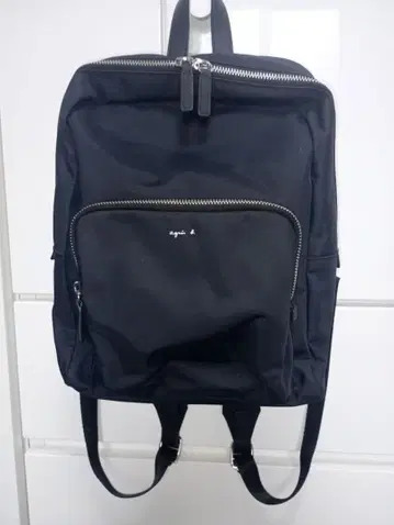 애니에스베 나일론 백팩 (블랙)