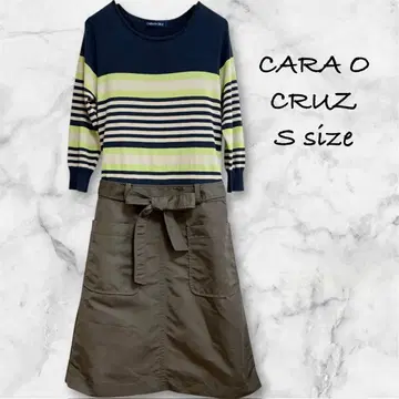 [ 새상품 ] CARA O CRUZ 레리안 캐라오크루스 니트 원피스 S