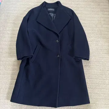 URBAN RESEARCH 네이비 롱 코트