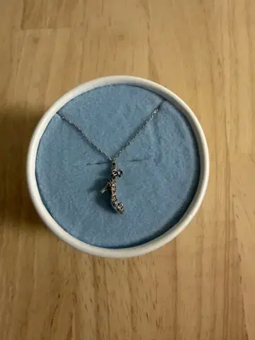 신데렐라 유리 구두 목걸이