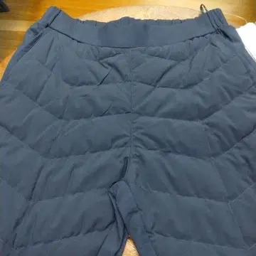 다운 팬츠 M 사이즈 네이비