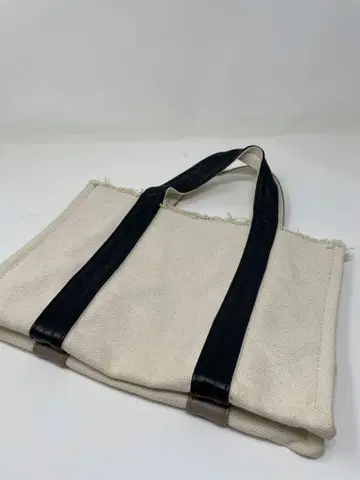 myclozette 토트백 아이보리/블랙/브라운