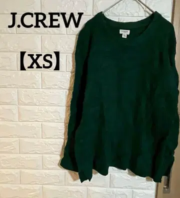 J.CREW 다크 그린 긴팔 니트 XS