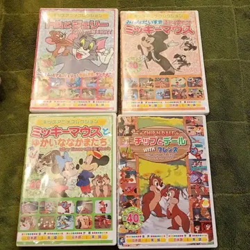 애니메이션 DVD 40화 수록 2매 세트 4개 묶음