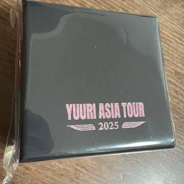 유우리 아시아 투어 2025 도그택 목걸이 오사카 한정판 12/16.17