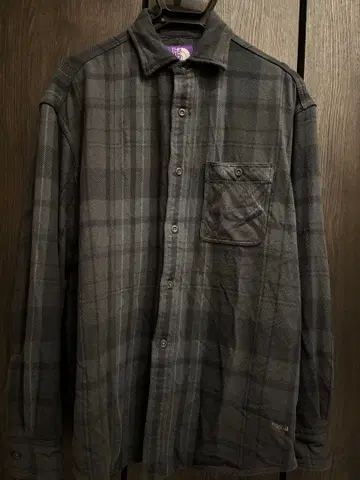 THE NORTH FACE 긴팔 플란넬 셔츠 S 그레이 계열 체크